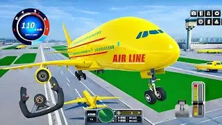 Flight Aroplane City Pilot 3D Game _ Boeing Emergency Landing Goes Wrong _ Android Gameplay 