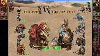 Heroes 3 COMBAT One year growth Factory vs Bulwark Artifact HoTA v1.8 L7a