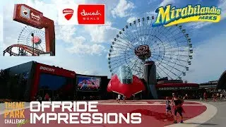 Ducati World NEW FOR 2019 COASTER Desmo Race | Cinematic Impressions | OFFRIDE | Mirabilandia