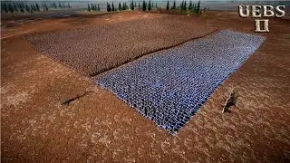 CAN 20,000 GOLDEN SHIELDS PROTECT 5,000 JEDI KNIGHTS vs 3,000,000 MONGOLS? | UEBS 2