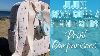 Jujube Beach Goers and Summer Stripe Print Comparisons
