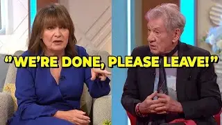 Ian McKellen Kicked Off Lorraine Kelly's Show After Heated Clash: Shocking On-Air Drama Revealed
