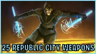 25 Republic City Weapons (Avatar)