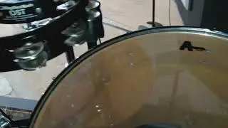 New Attack Drum Heads on the NDCC kit.