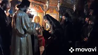 ΙΜ Αρχάγγελου Μιχαήλ Αλμωπίας: Κουρα νέου μοναχού