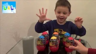 WELLY. Киндер Сюрприз Яйца, Открываем Киндер Машинки Welly.