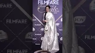 Rekha Ji Spotted at Filmfare Awards 2025 🔥👑 #bollywood #shorts #viral @pinkvilla