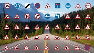 Практический тест по дорожным знакам 2025 | ДОРОЖНЫЕ ЗНАКИ ВЕЛИКОБРИТАНИИ 🚗