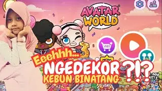 Cerita Avatar World Bareng Adek 🎮 Kakak Dekor Toko, Adek Cari Kebun Binatang 🤣 #avatarworldstory
