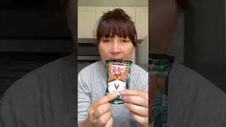 Trying A Vegan KitKat 🍫 | hot for food #shorts