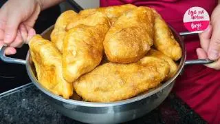 Пирожки: Секрет сочной начинки и теста на болтушке для тонких пирожков