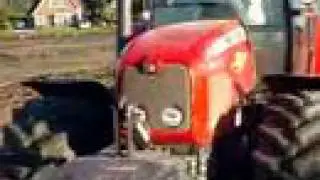 Massey Ferguson 6497 & grubber - driver Barry