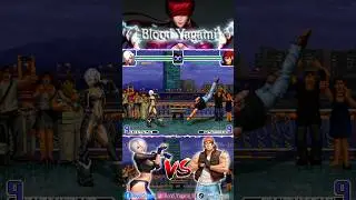 ANGEL VS NUCLEAR RALF #kof #kof2002 #kofmugen