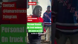 Hustle  on wheel lamar got you. #automobile #finance #boxtruck