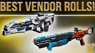Destiny Best Vendor Rolls! Great Week! (Must Buy Parthian Shot For PvP Pro's I Think)