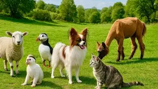 Amazing Animals Collection &ndash; Puffin, Alpaca, Sheep, Dog & Friends | Animal Sounds Compilation