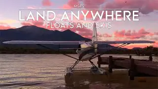Microsoft Flight Simulator - Floats & Skis - New AI Assist - Sim Update 5 - Xbox Series X Gameplay