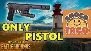 PUBG - TSM ChocoTaco - ONLY PISTOL CHALLENGE #SOLO