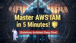 Master AWS IAM in 5 Minutes! 🛡️ (Solutions Architect Deep Dive)