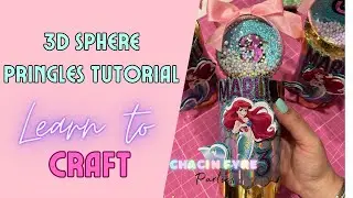 Learn to Craft 3D Sphere Shaker Pringles | Silhouette Studio | Party Favor Tutorials