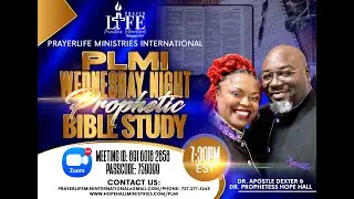 PrayerLife Ministries International Bible Study - 10/29/25 w/Minister Elizabeth Wilson
