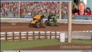First Dirt Sprint Car Race : iRacing