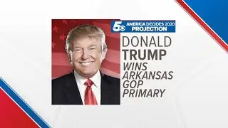 Donald Trump wins Arkansas GOP presidential primary race