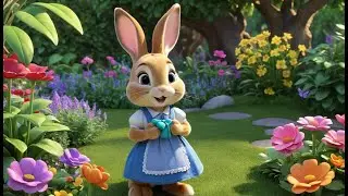 Rosie Rabbit Garden Ring Dance | Fun Dance Song for Kids | Rosie&rsquo;s Garden Dance Party