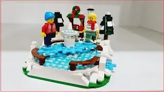 Lego |40416 | Ice Skating Rink |Speed Build
