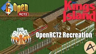 Kings Island's The Beast RCT2 Recreation