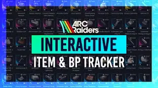 NEW: Interactive Sharable Item & BP Tracker | Don't Forget Next Wipe! | ARC Raiders