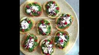 How to make the most vibrant pesto Crostini