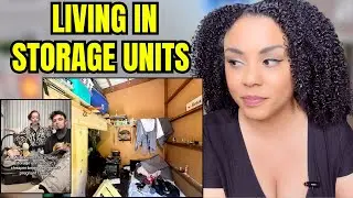 People Are Living In Storage Units Rent Is Too High