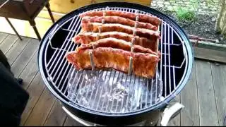 Spareribs vom Weber Smokey Mountain 57