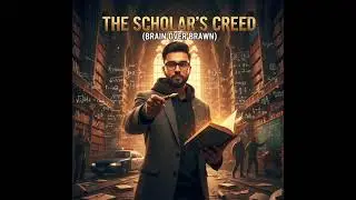 The Scholar&rsquo;s Creed (Brain Over Brawn)#urdu #indian #hindi #song #music #pakistan #dance #books #rap