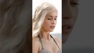 A bloody wedding gift! Daenerys terrified by Dothraki customs💀 #gameofthrones #daenerys #khaldrogo