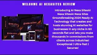 AI NexaSites Review. ৷৷ World&rsquo;s First AI App. ৷৷ Various Product Review.