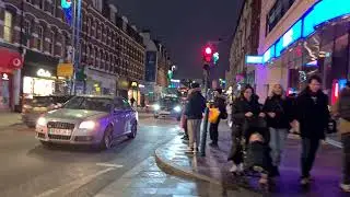 PUTNEY HIGH STREET at  Night (2021) Walking Through