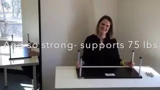 Stand Steady Titan Monitor Stand - Tallest Monitor Stand