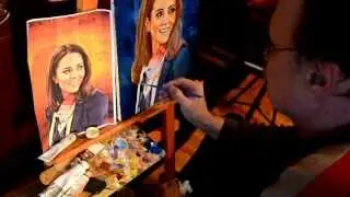Oil Painting of Princess Kate
