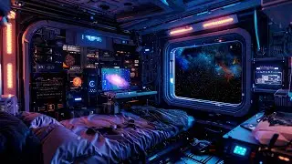 Galactic Escape | Find Your Inner Peace with Gentle Space Ambience and Calming Nebula Melodies