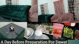 A Day Before Preparation For Dawat/Chopping/Cleaning Preparation Before Makes Dawat Day Easy