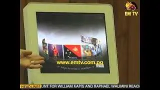 HIT Net Touchscreen Kiosk to improve PNG's Health