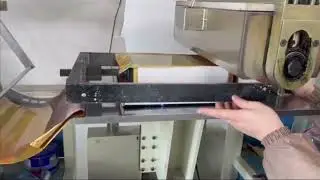 Metallic Foil Book Edge Process (Sanding + Foil Film + Heat Press)