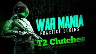 War Mania scrims highlights | Its AsuraOP | 1v4 Moments💪