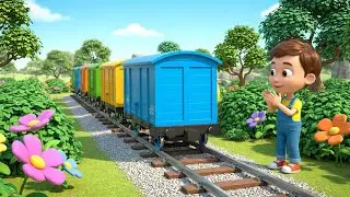 Oops! Baby Train Mixed All the Colors 🚆 | Nursery Rhymes for Kids & Baby Songs