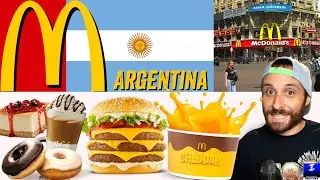 Меню McDonald’s в Аргентине и США | В чем разница?