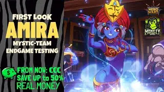 Hero Wars Amira Mystic Team First Endgame Testing & SAVE up to 50% on Emeralds