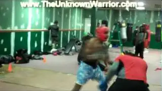 Sparring A Big Man/ Marshall Thompson