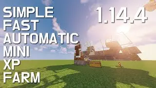 SIMPLE MINI EASY XP FARM - 1.14.4 Minecraft Xp Farm Tutorial [Foxcraft]